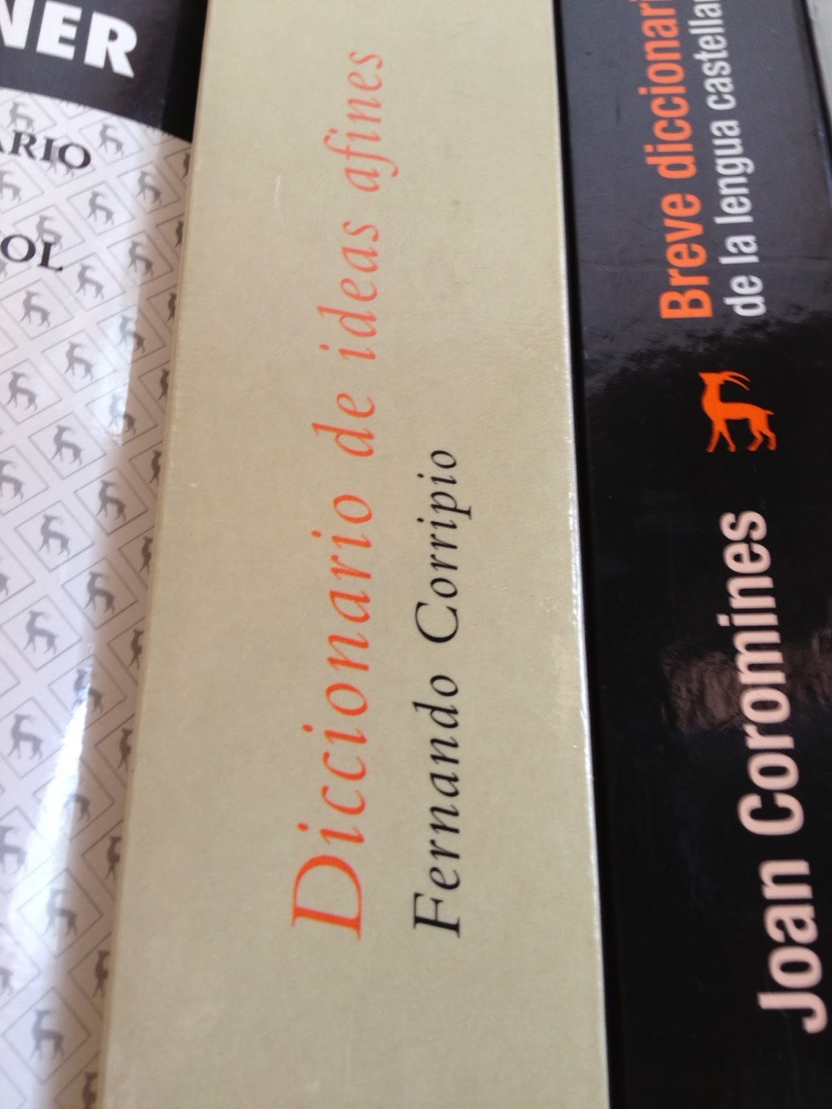 diccionario ideas afines corripio